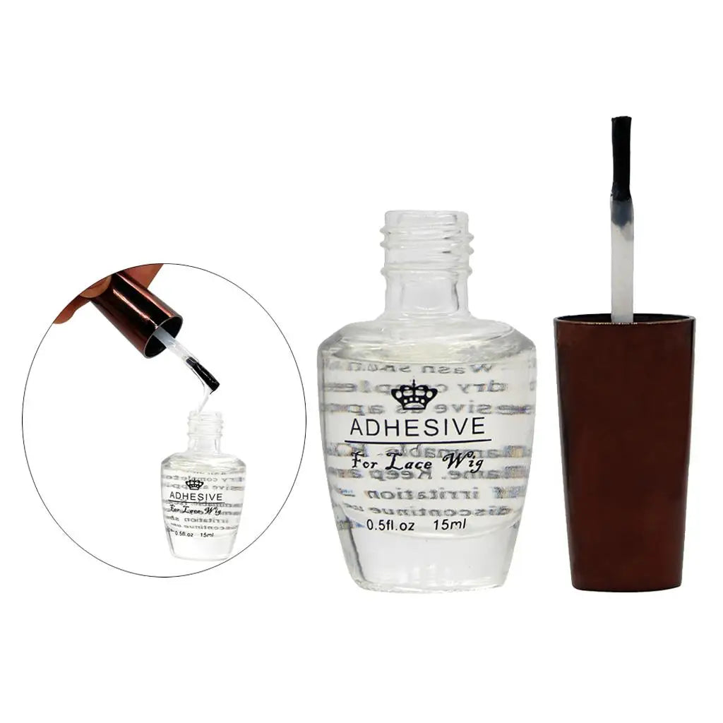 15ML Lace Glue Hair Wig Waterproof Adhesive Toupee Frontal Invisible Bond Replacement