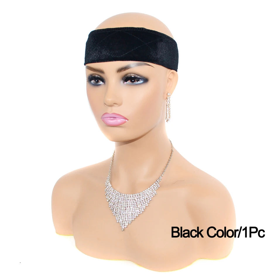 Velvet Wig Grips Headband Adjustable Grip Headbands Lace Frontal Non-slip Soft To