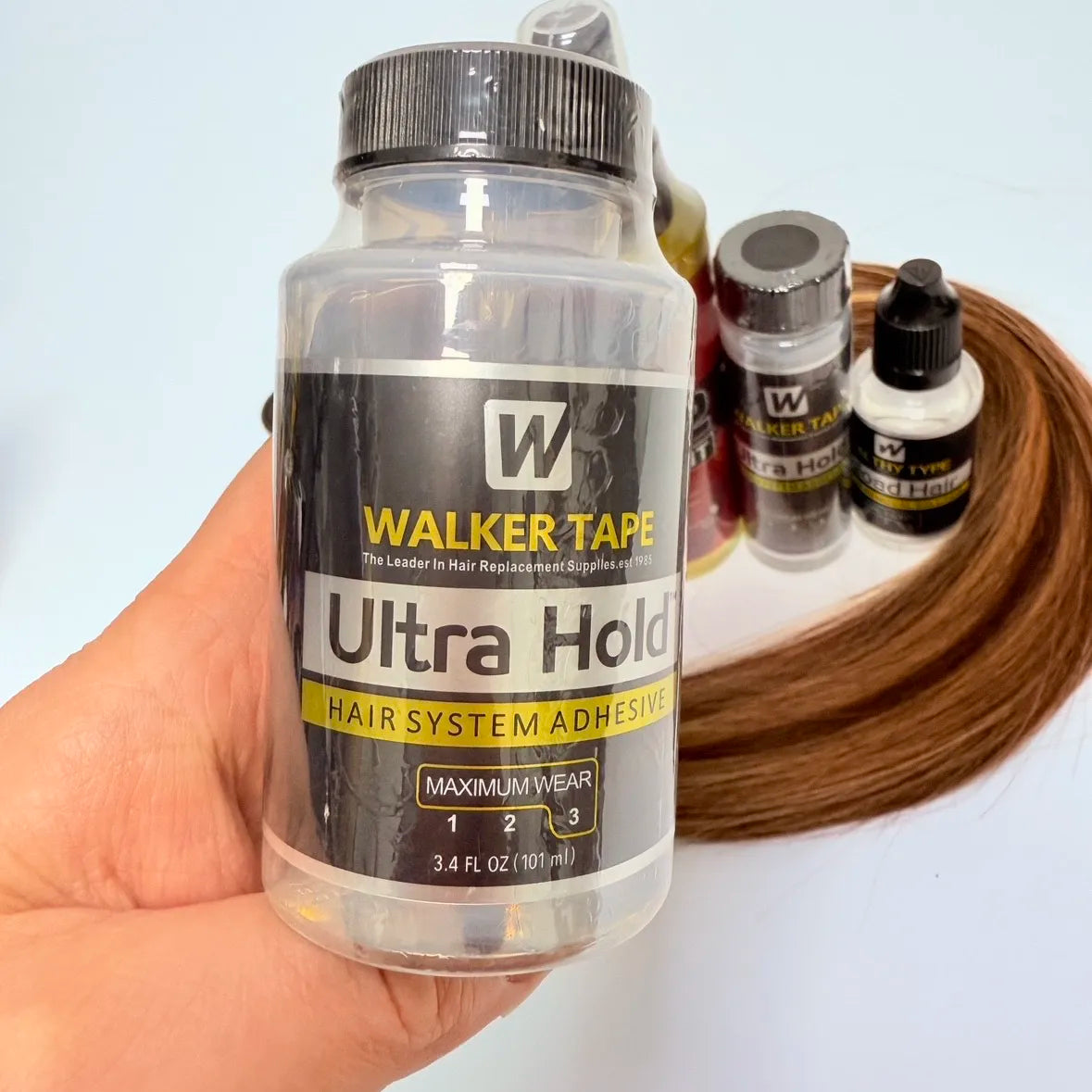 Wholesale 3/5/10Pcs Extreme Strong Hold Lace Glue 15/41/101ml Waterproof Hair Glue for Lace Wig/Toupee/Closure