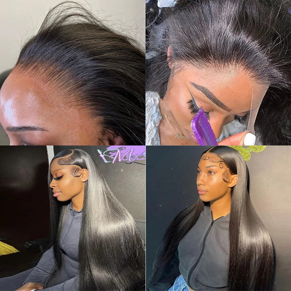 13x4 Ear To Transparent Frontal Lace Only Straight HD Closure Human Hair