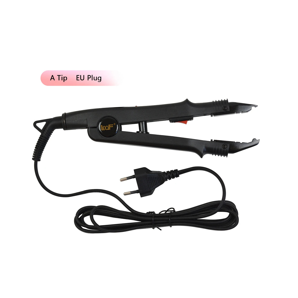 1Pc Hair Extension Fusion Iron EU /US Plug JR-611 A/B/C Tip Constant Temperature Heat Connector Wand Keratin Melting Tool