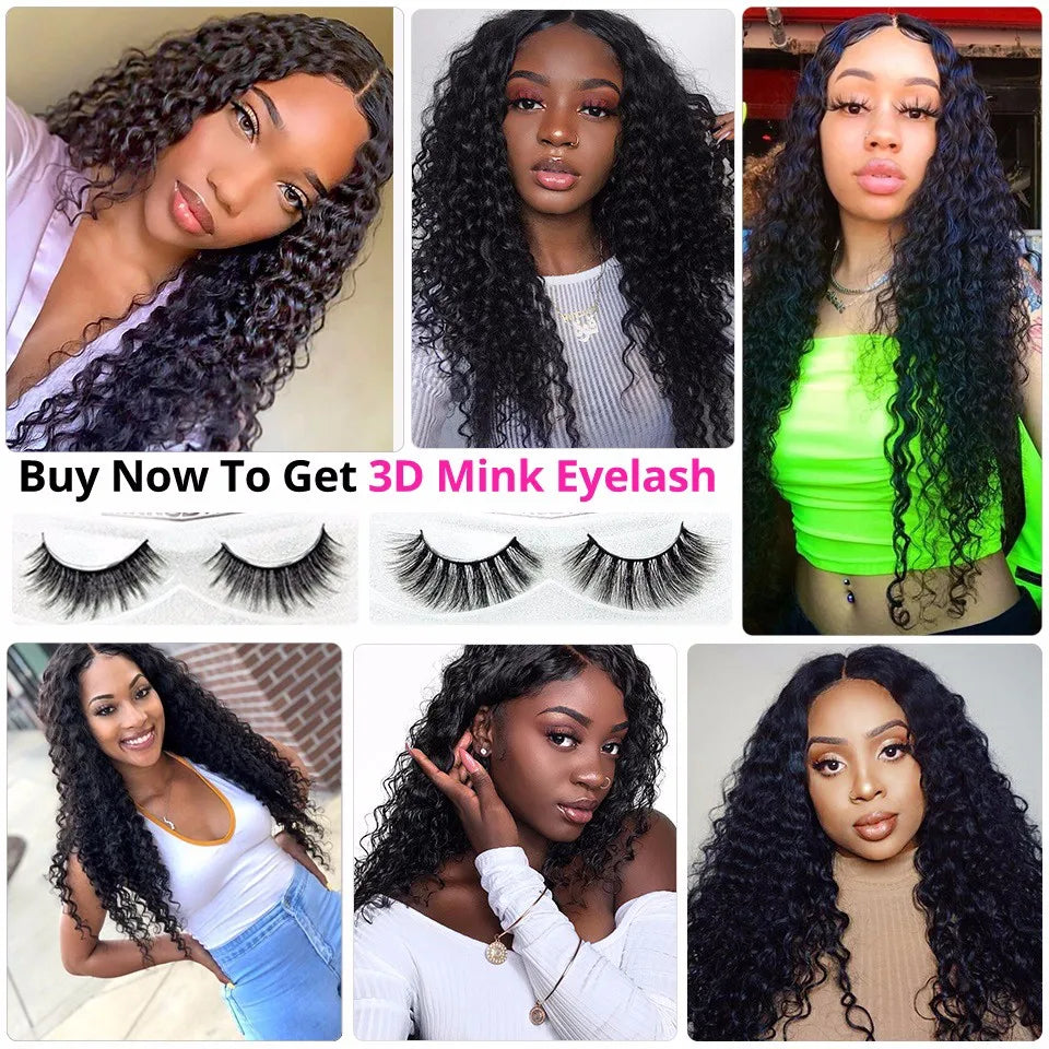 15A Loose Deep Wave Bundles Peruvian Hair Weave Deals Virgin Human Water