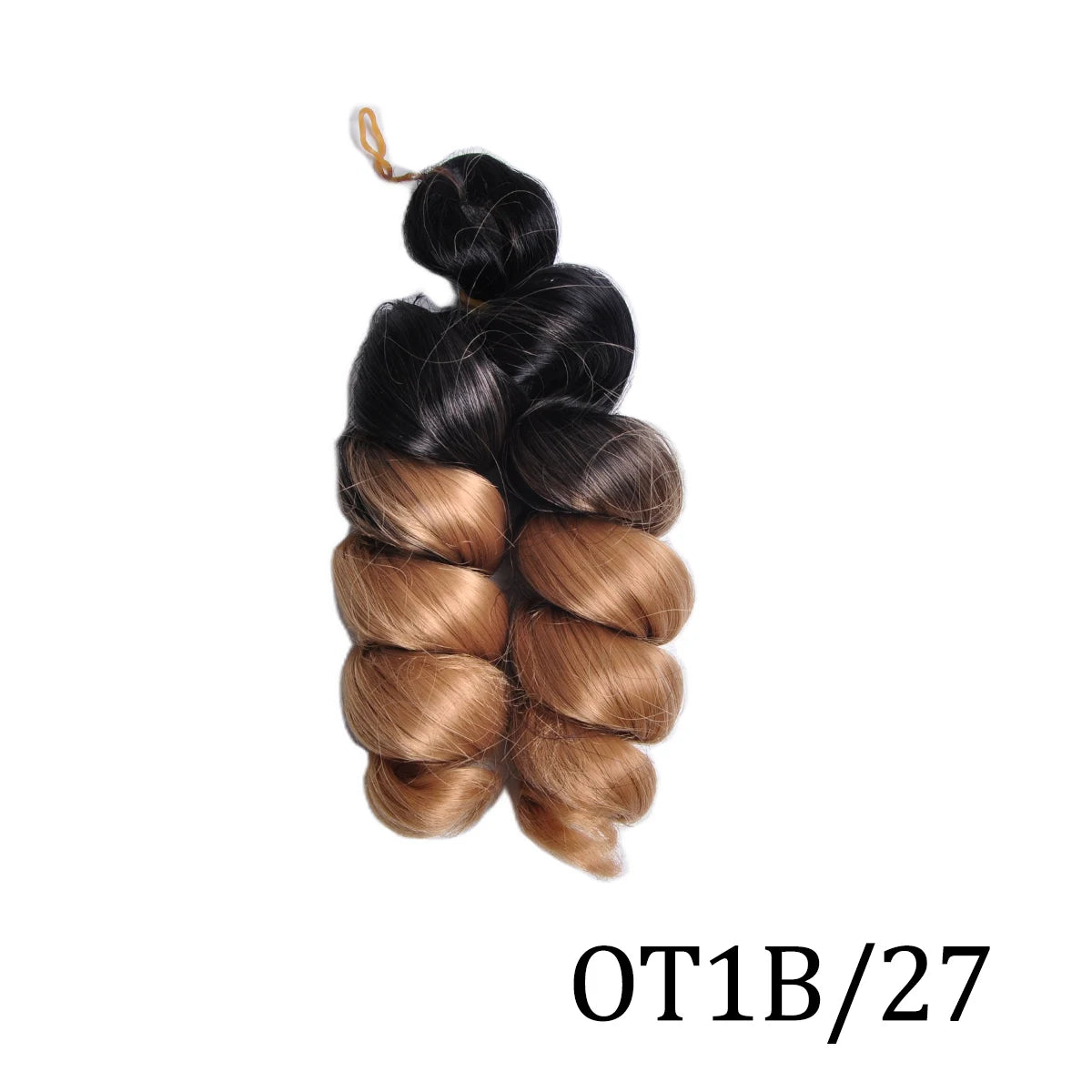 12inch Synthetic Italian Curls Braids Hair Crochet Loose Extensions Boho Deep Wave