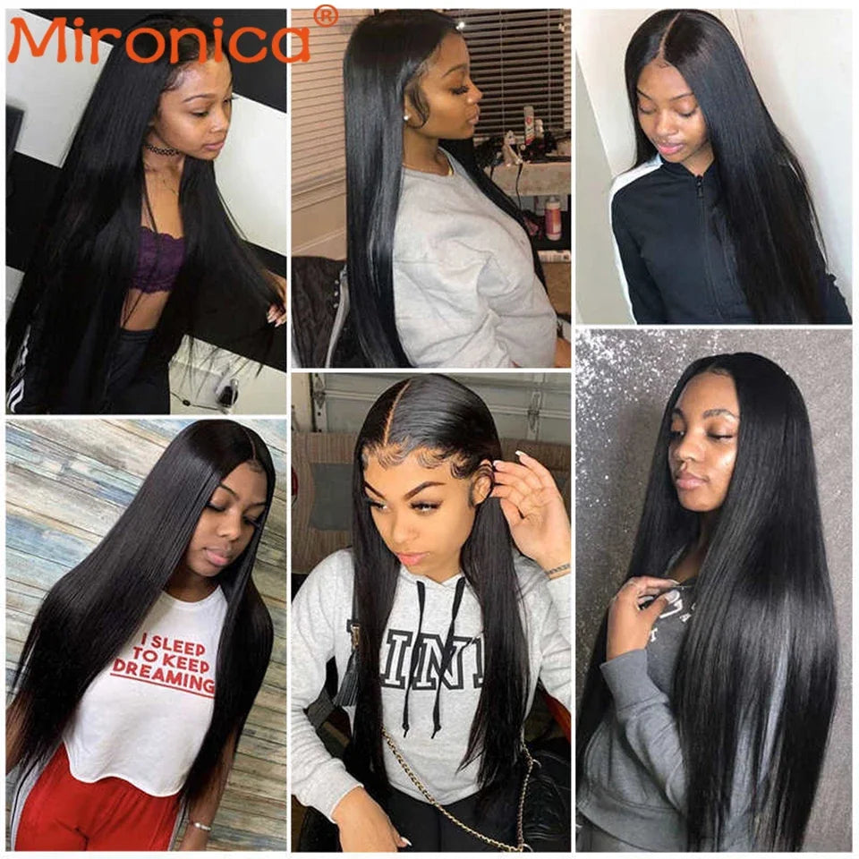 Bone Straight Bundles Human Hair 12A Unprocessed Virgin Raw Vietnamese Double Weft
