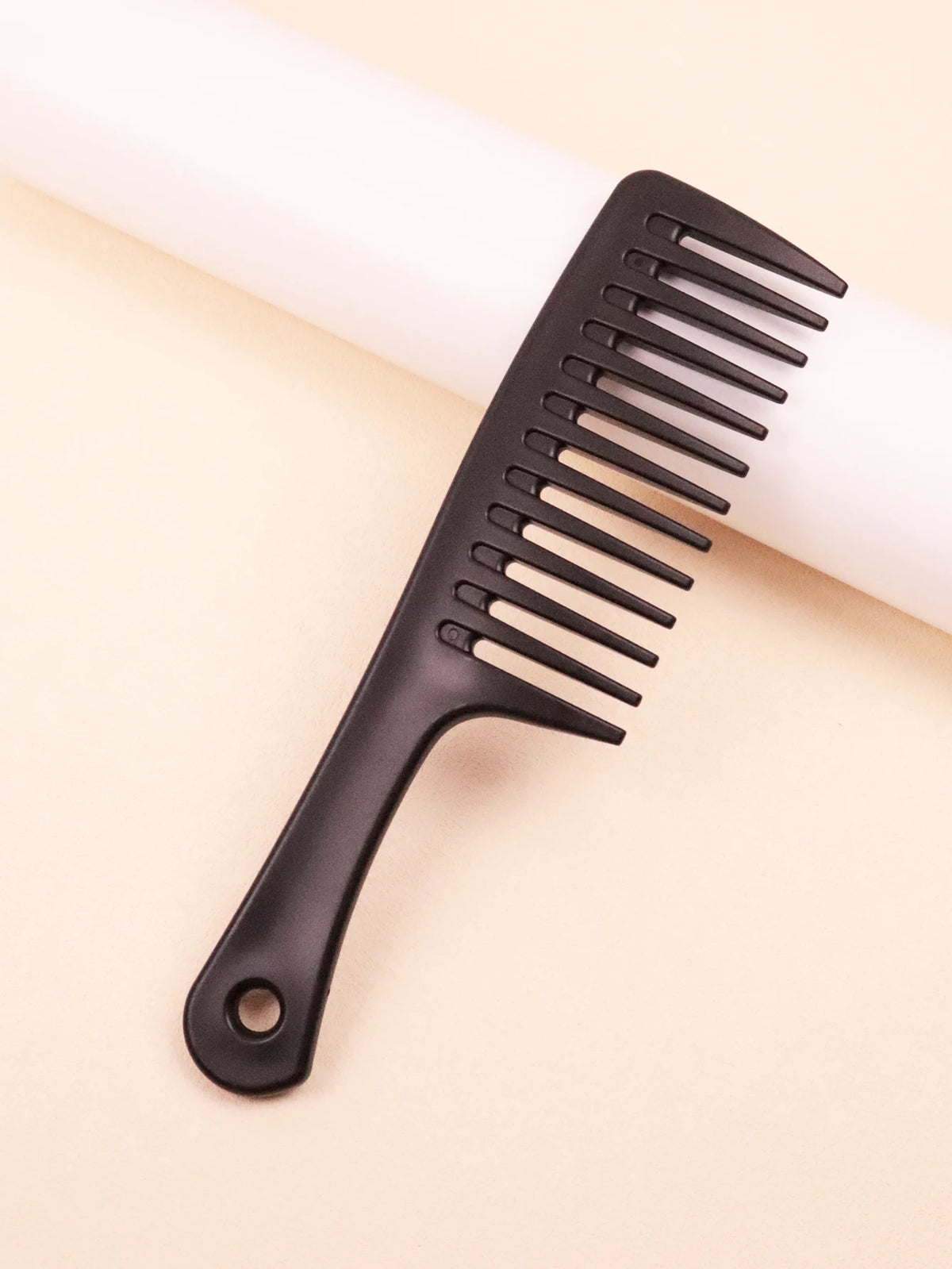 Wide Toothed Comb With and Without Handle, Used for Daily Hair Care, Durable ABS Plastic