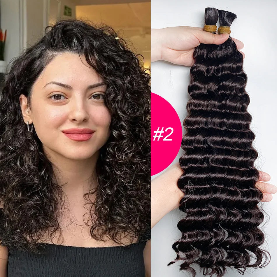 Bundles No Weft Boho Braids, 100% Human Hair Extension Braiding Vietnamese 27/613