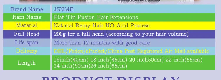 Flat Tip Hair Extensions Keratin Natural Human Hair Extension Brown Blonde 1g/Strand For Salon
