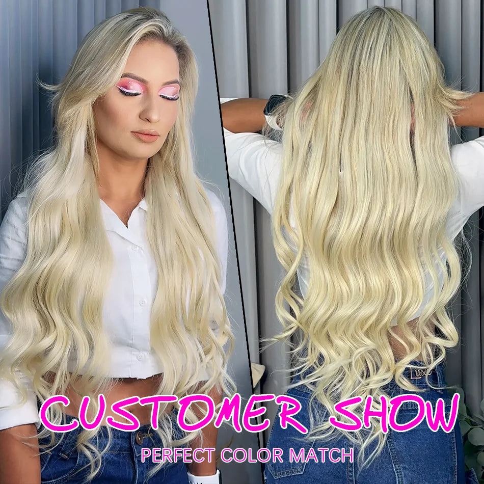 Human Hair Flat Tip Extension Remy Hair18-30inch Real Silky Straight Black Brown