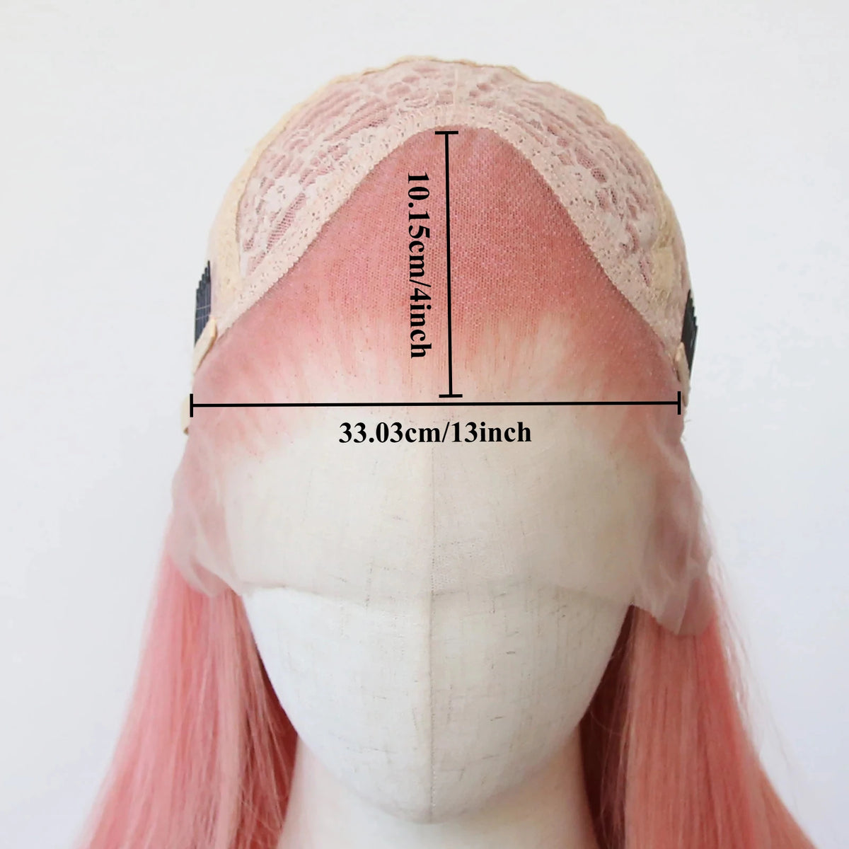 Body Wave Lace Front Wig Pink Purple Red Cosplay 26inch 13*4 Frontal