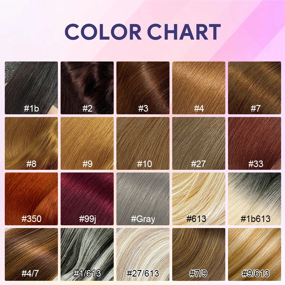613 Beach Blonde Flat Tip Hair Extensions, 100% Virgin Human Straight Keratin