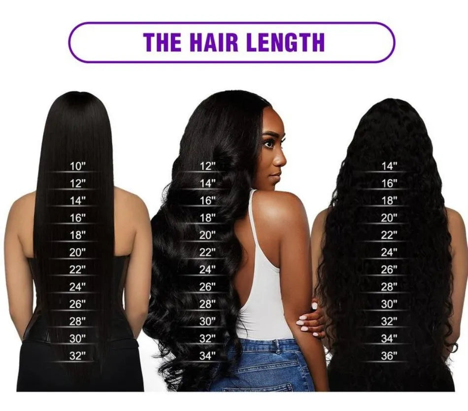 Kinky Straight HD Lace Frontal Wigs Brazilian Human Hair Density Black Full