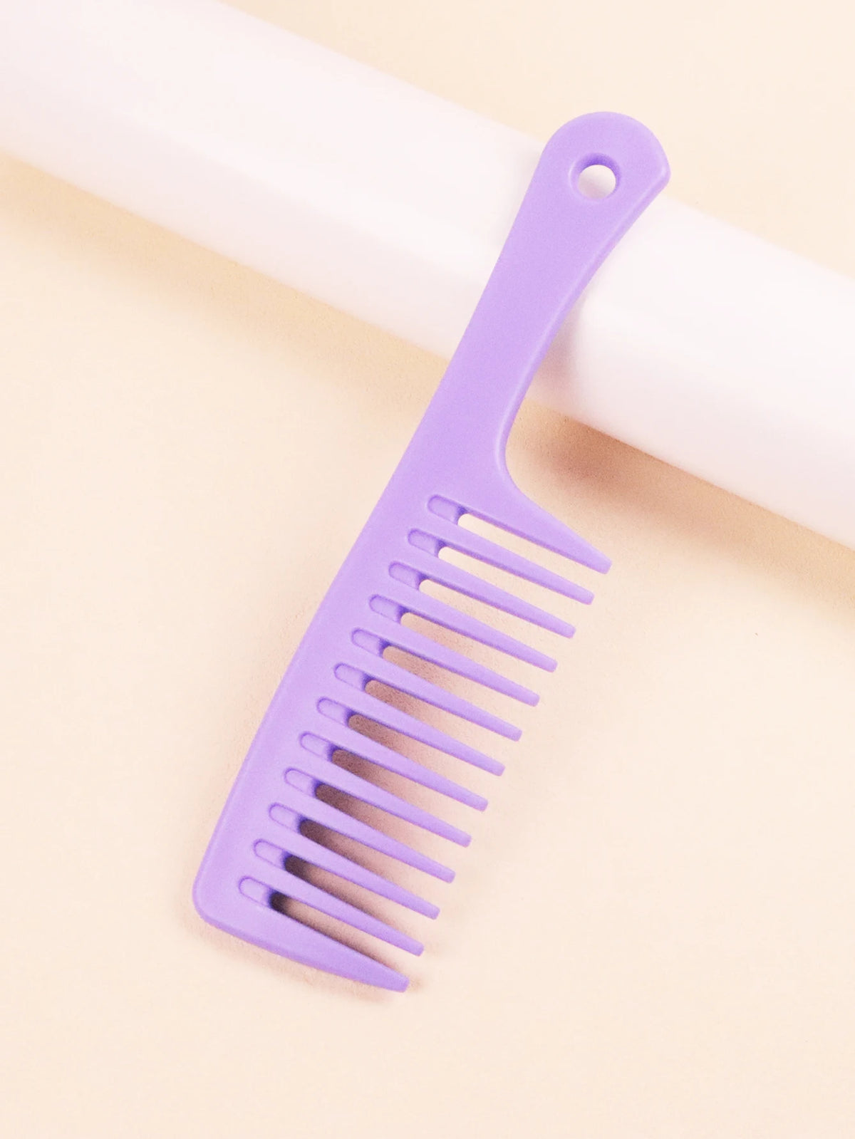 Wide Toothed Comb With and Without Handle, Used for Daily Hair Care, Durable ABS Plastic
