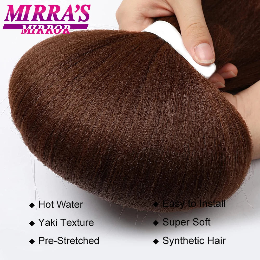 Synthetic Pre Stretched Braiding Hair To Make Senegalese Box Braid Natural Soft