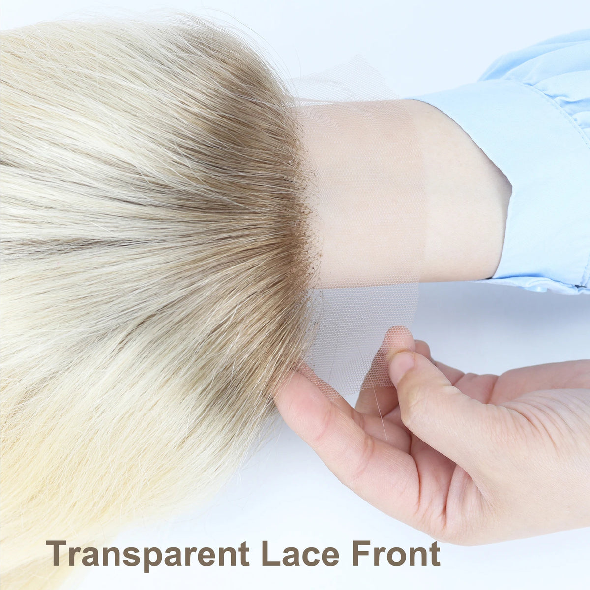2/613 Ombre Light Blonde Topper Lace Front Real Remy Human Hair Toupee