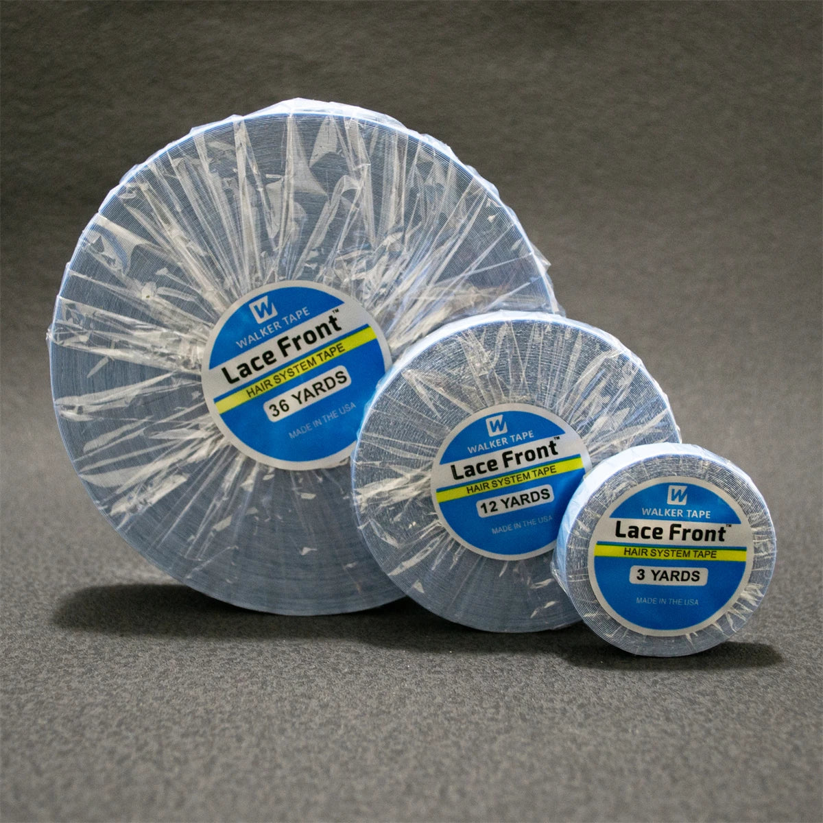 Waterproof Front Lace Wig Glue Adhesive Tape, 3/36 Yards