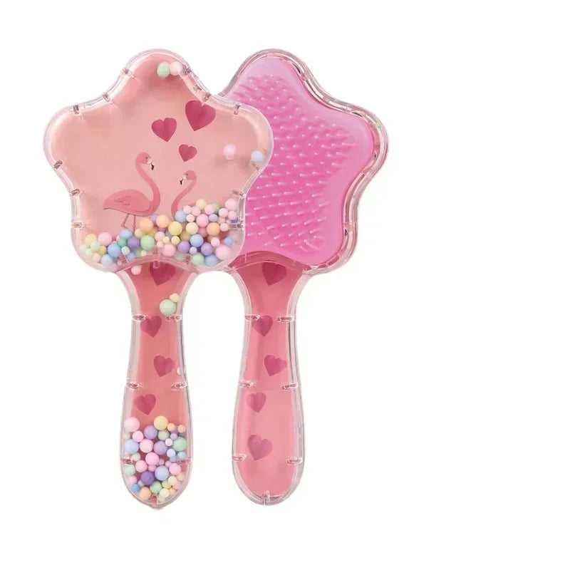 Star Magic Combs Anti-static Massage Unicorn Hair Brushes Tangle Detangle Shower Massage Hair Brush