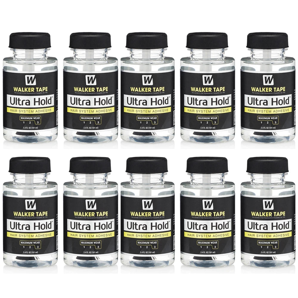 Wholesale 3/5/10Pcs Extreme Strong Hold Lace Glue 15/41/101ml Waterproof Hair Glue for Lace Wig/Toupee/Closure