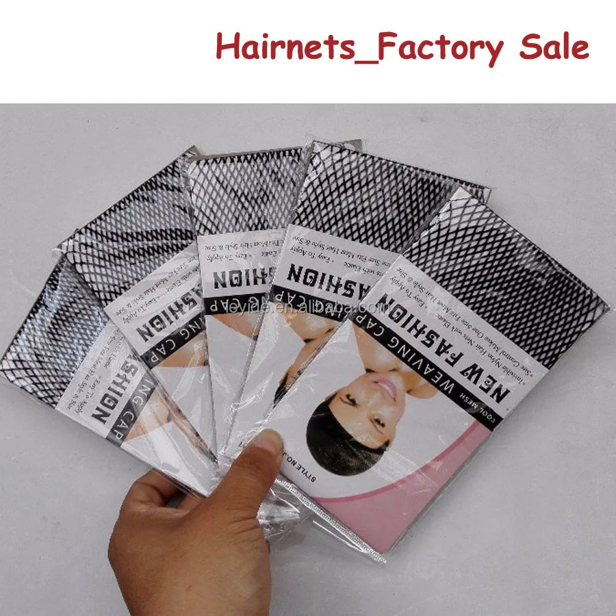 Stretching Mesh Wig Liner Cap — Nylon Hairnet, Free Size