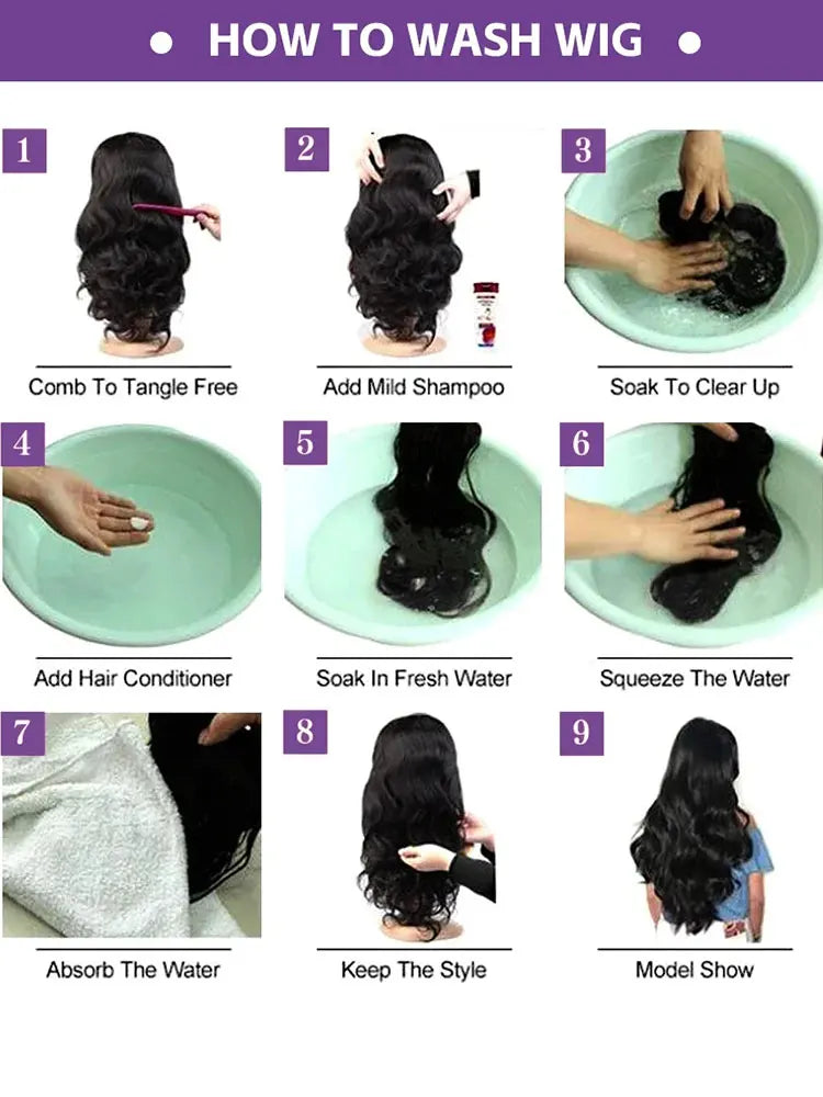 Chocolate Brown Deep Wave Frontal Wig Colored Curly Lace Front Human Hair