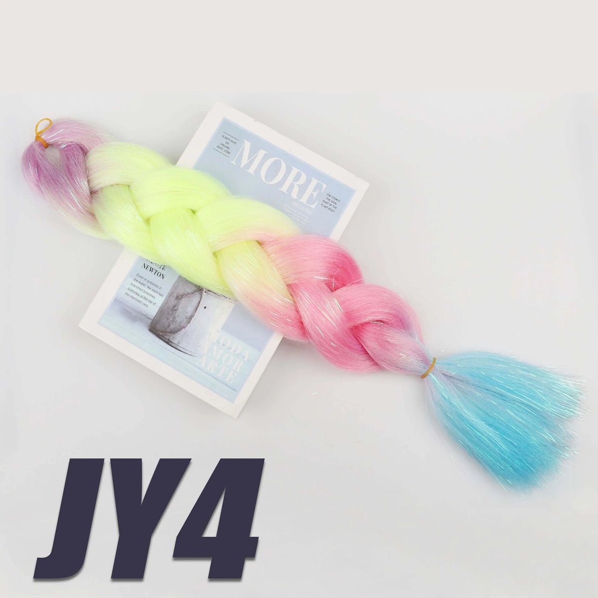 Purple Braiding Hair Pre Stretched Synthetic Kanekalon Crochet Jumbo Braids Extensions Accessories