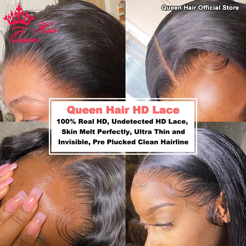 Loose Deep Real HD Lace Wig Raw Hair Pre Plucked Full Frontal