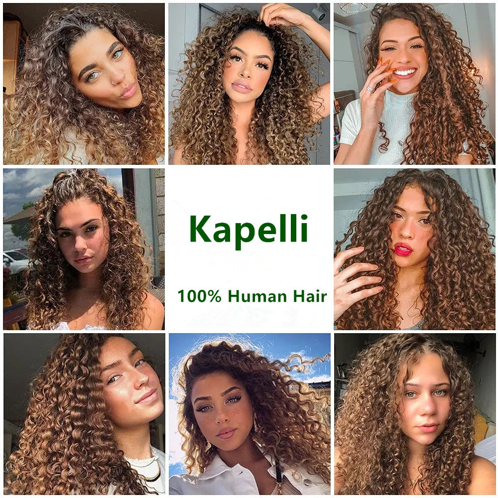 12A Kinky Curly Hair Bundles 1/3/ Jerry Human Burmese Extensions, 100% Unprocessed