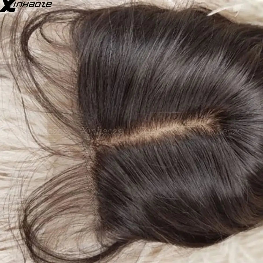 5x5 Silk Base Closure, Silicone Silk Top Human Hair Lace Closure, Free Middle Part