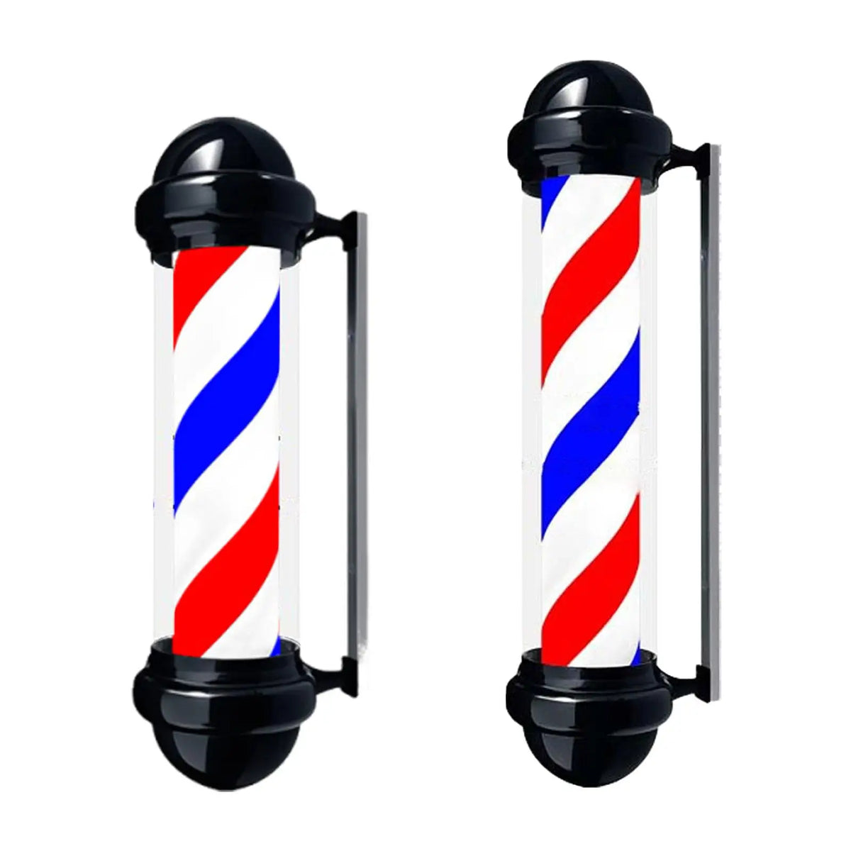 20W Barber Pole Light Traditional Hair Salon Open Sign Classic Hairdressing Rainproof