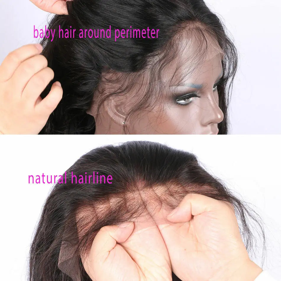 5x5 Silk Top Full Lace Human Hair Wig Silky Straight Peruvian Remy