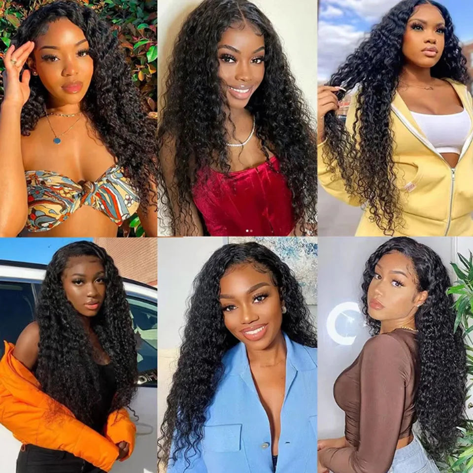 Mongolian Hair 8-30 Kinky Curly Bundles Virgin Human Weaving Natural Deals Extensions