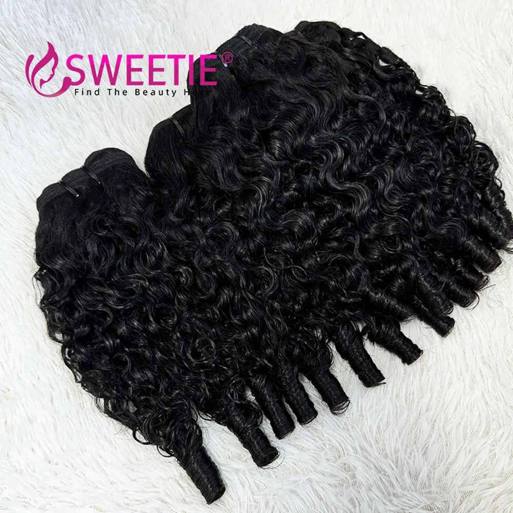 Burmese Pix Curls Human Hair Bundles, 12A Vietnamese Raw Virgin Ocean Spiral Curly Weave