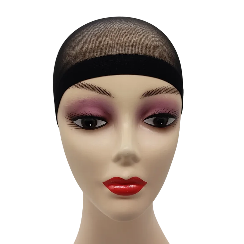 Top Stocking Wig Cap Hair Net Weave Nets Black Brown Stretch Mesh