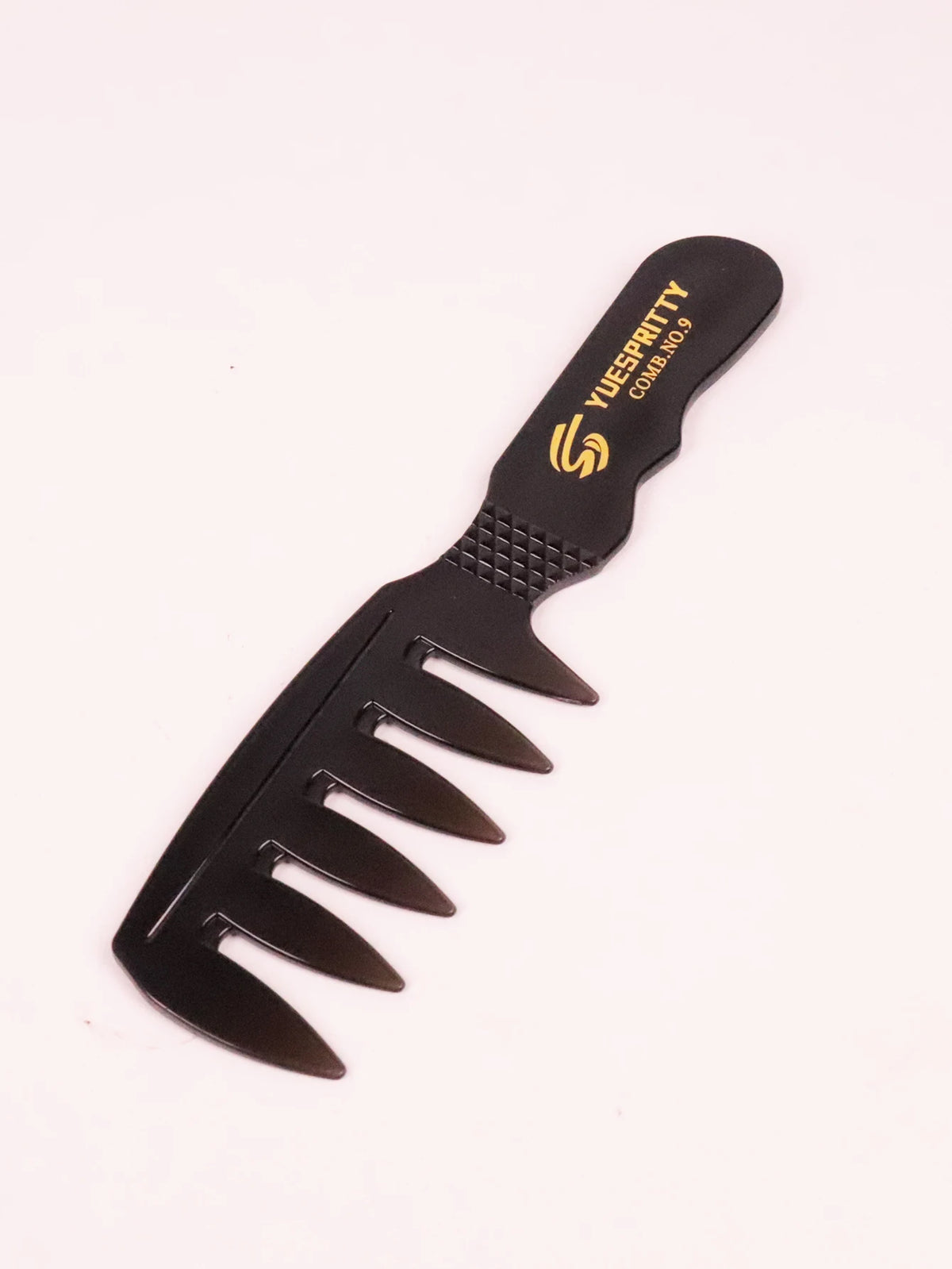 Professional Hair Salon Styling Comb Set, Hollow Design Massage Comb, Retro Wide Tooth Comb
