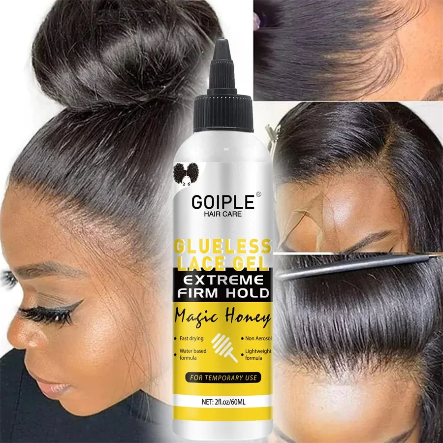 Glueless Liquid Gel Fast Drying Wig Bonding Adhesive Temporary Hold Forehead &