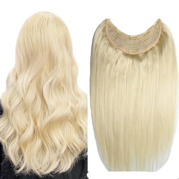 Brazilian Remy Clip in Human Hair Extensions Deep U Pcs Full Head