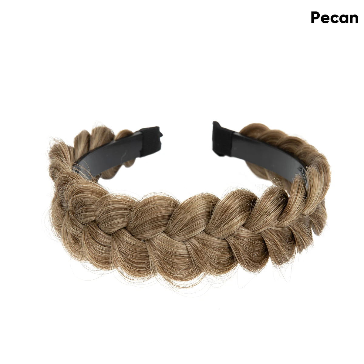 High-Quality Synthetic Fiber Braided Headband Wig, Fishtail Braid Headband, Bohemian Style Women's Hair Accessory Wig
