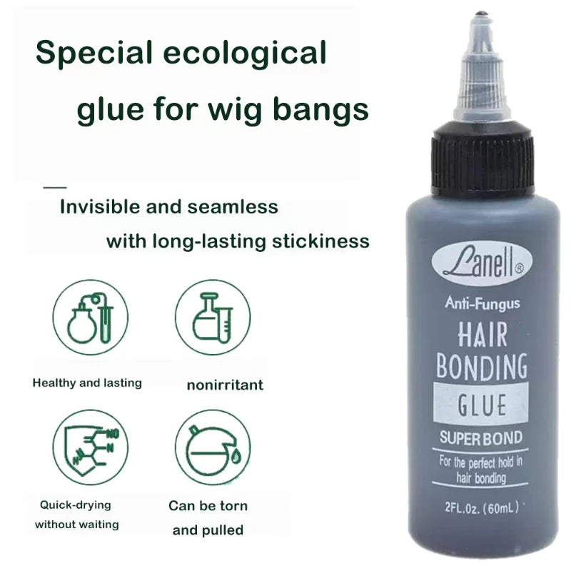 Waterproof Glue Toupee Tool Liquid Adhesive False Eyelashes Wig Glue Professional Hair Extension Anti-fungus Hair Bonding Glue
