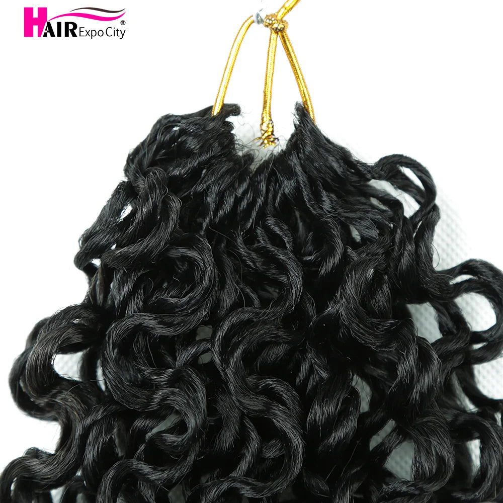 Twist Crochet Hair Synthetic Spring Twist Hair Bohemian Pre-Looped Passion Twist Crochet Braids Extensions