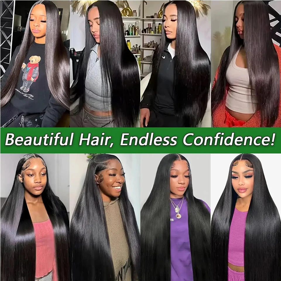 Bone Straight Bundles Human Hair 12A Unprocessed Virgin Raw Vietnamese Double Weft