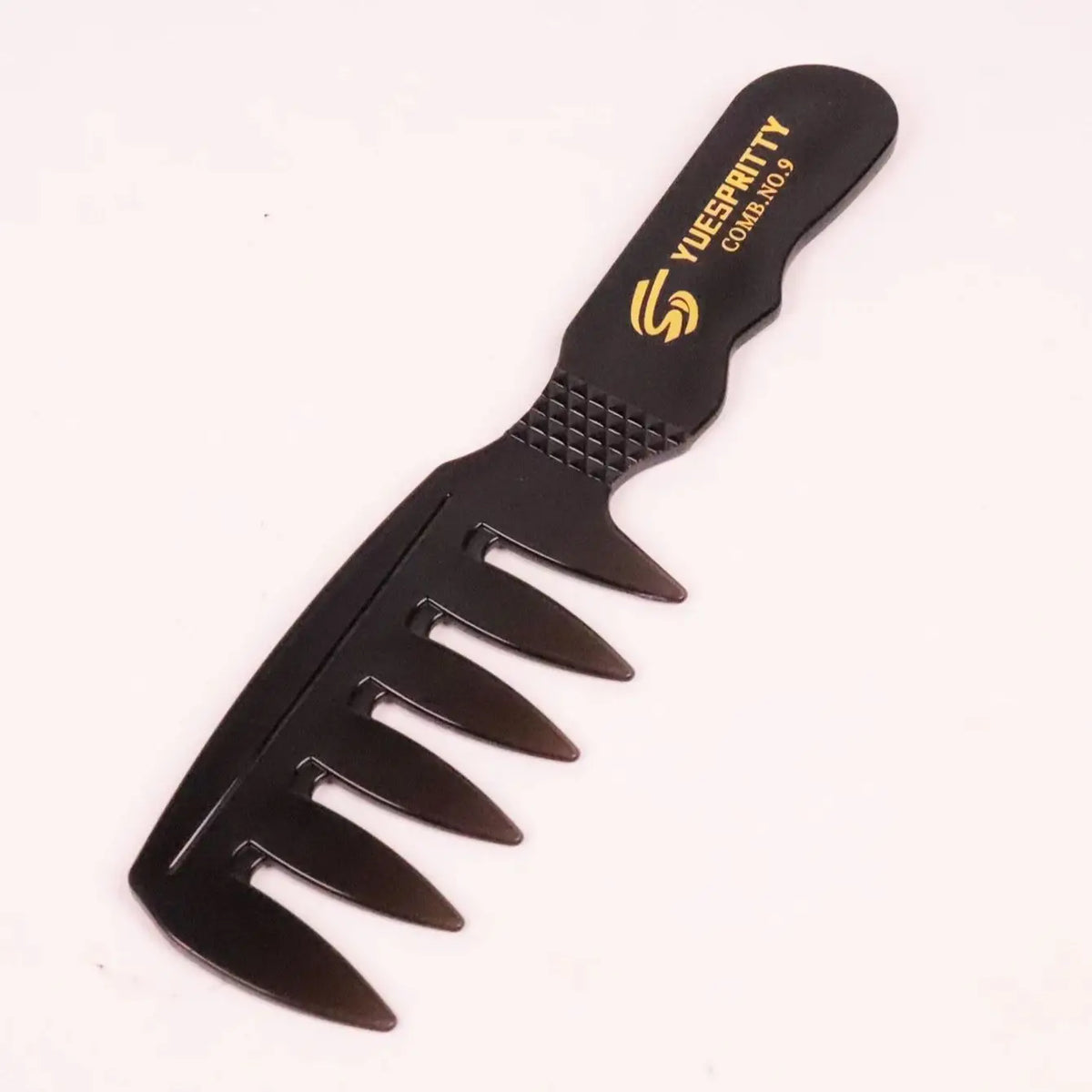 Professional Hair Salon Styling Comb Set, Hollow Design Massage Comb, Retro Wide Tooth Comb