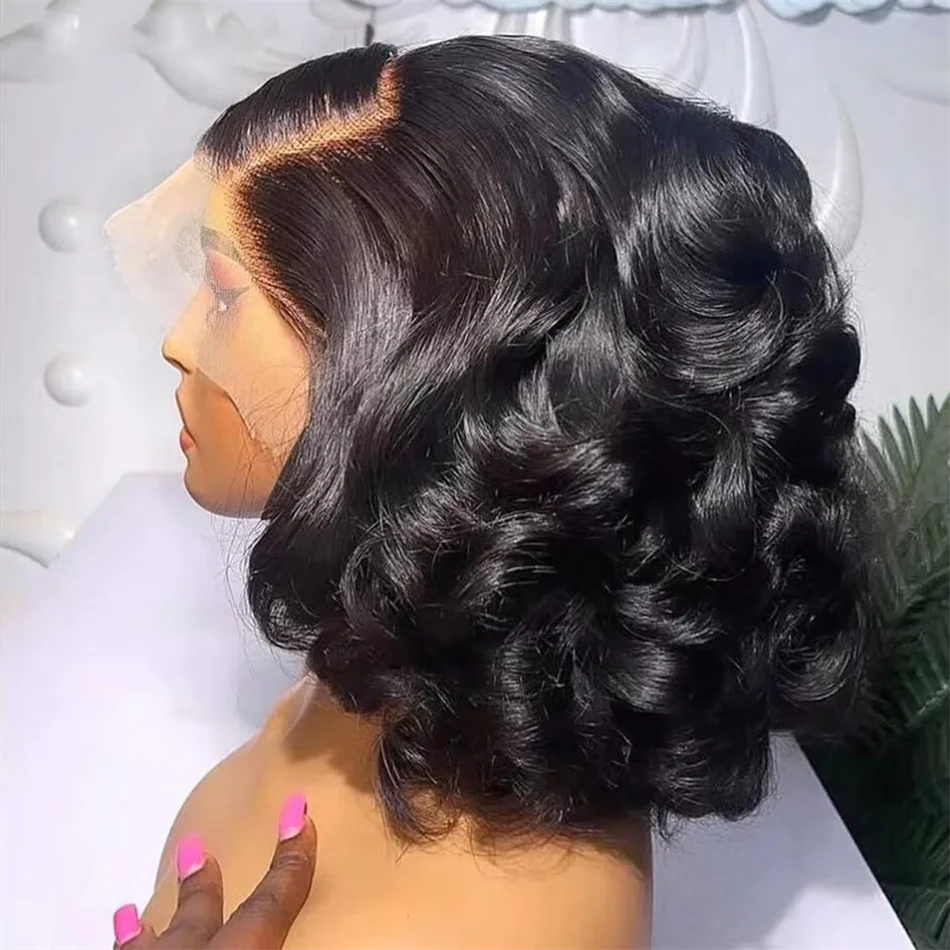 100% Vietnamese Raw Hair Wigs Density Ombre Double Drawn Bouncy Curly Loose