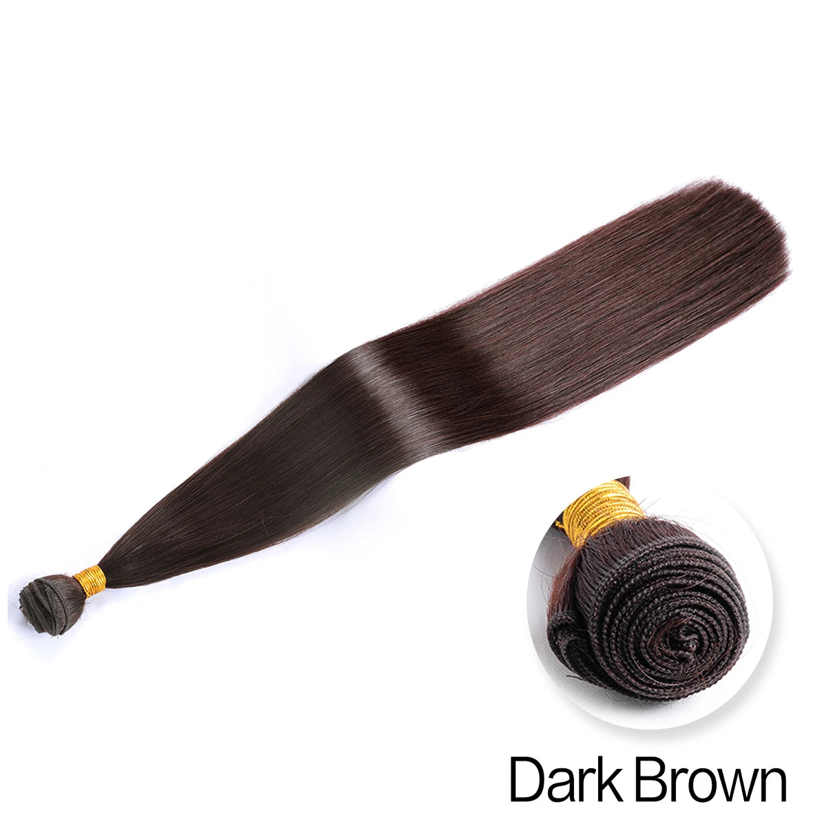 Straight Hair Extensions Ombre Bundles Heat Resistant Fiber Weaving Synthetic