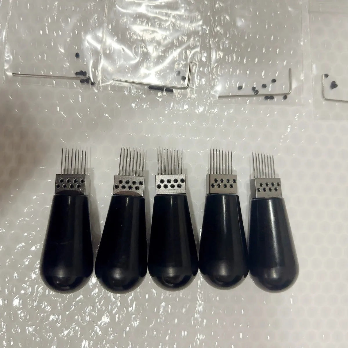 Hair Multi Needles Hair Injection Needle Tools for Toupees Topper Training Head Making and Repair