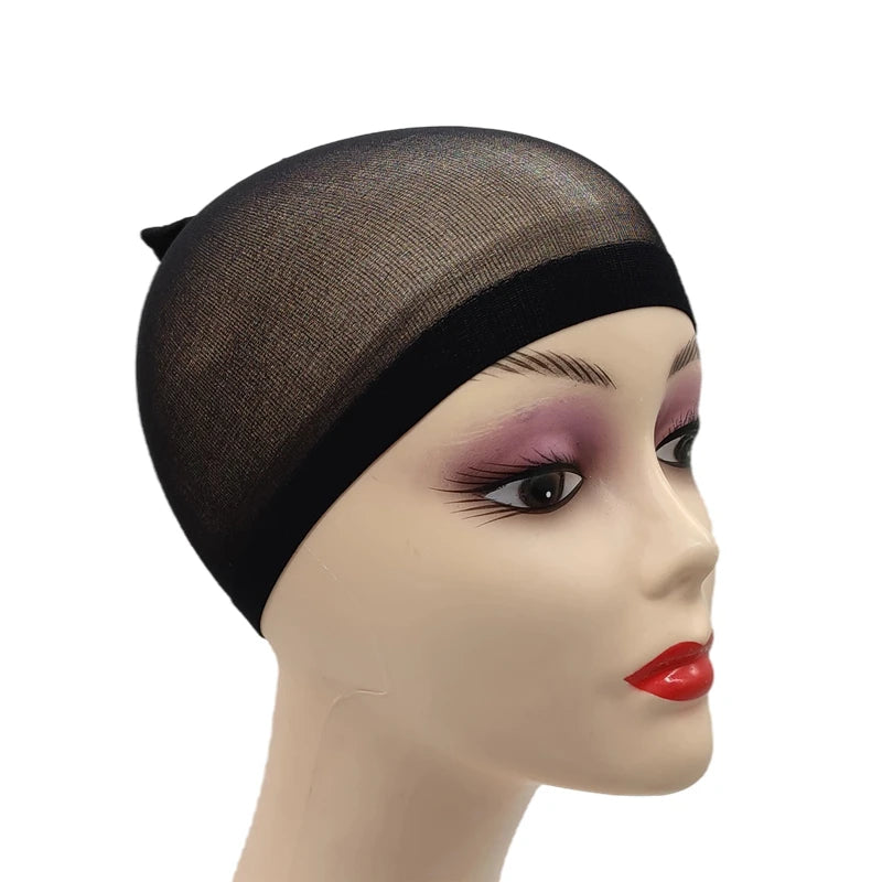 Top Stocking Wig Cap Hair Net Weave Nets Black/brown/skin/beige Stretch Mesh Making