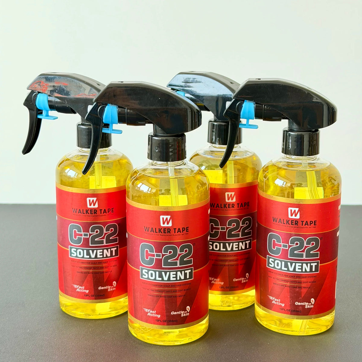 12FL OZ/412FL OZ/1FL O C-22 Solvent Spray Fast Acting Lace Wig Glue Remover for Hair Systems Toupee Hair Extensions