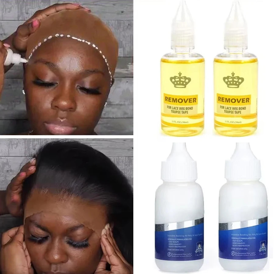 Wig Glue Remover Super Lace Wigs/toupee/closure Hair Installation Kit
