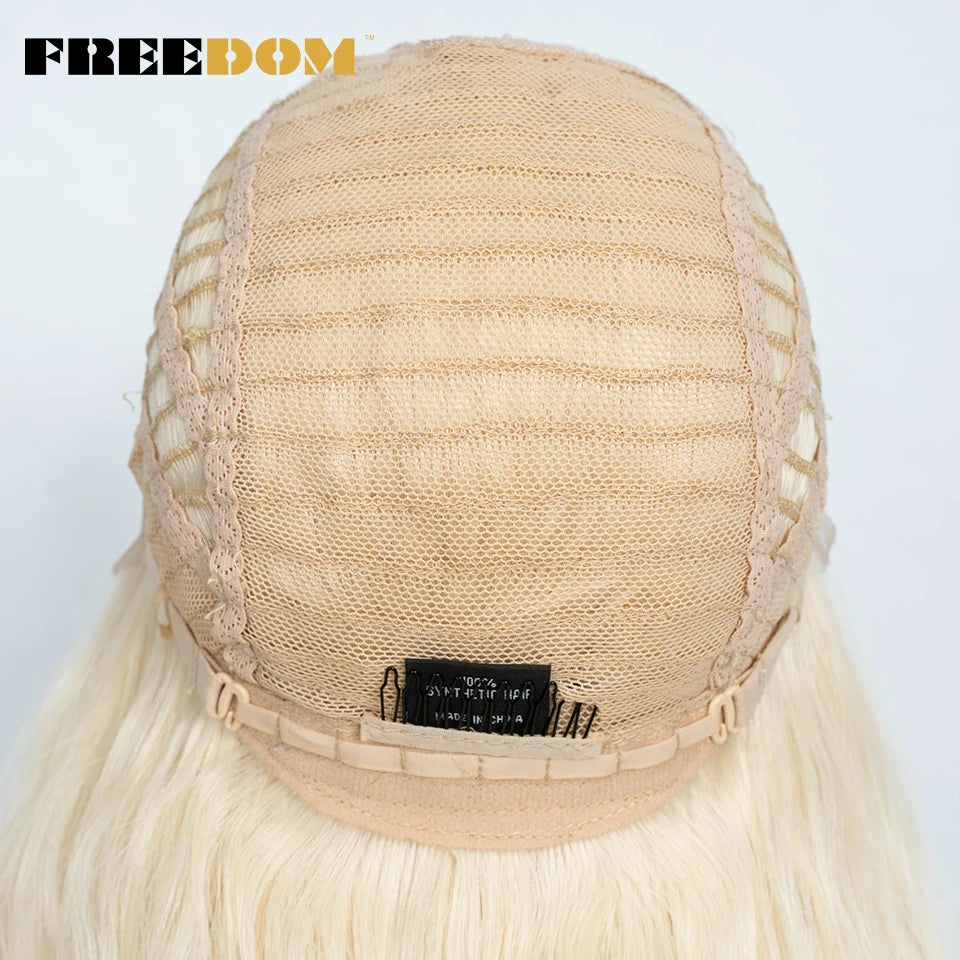 Synthetic Lace Frontal Wig Long Curly Ombre Brown Highlight Ginger White Pink