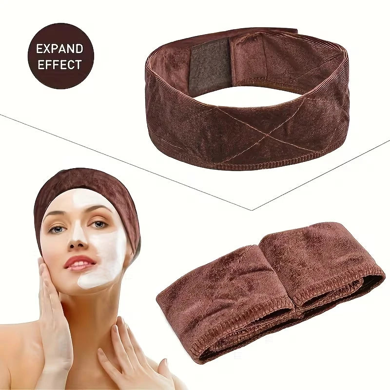 New Fashion Soft Velvet Hairband Elastic Non-slip Headband Girls Daily Wear Hair Accessories Daily Party