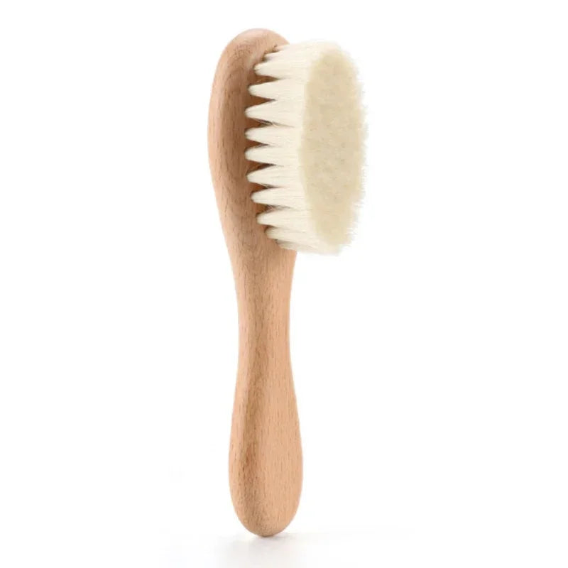 Baby Wood Brush Comb, Head Massage Bath Brush