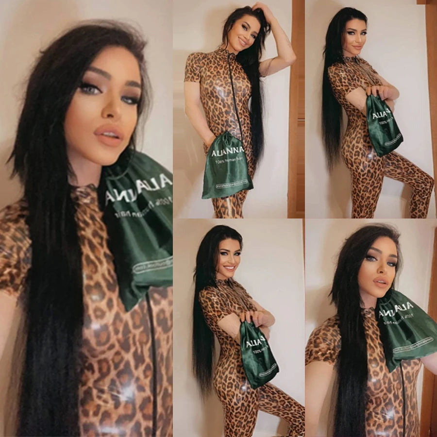 26Inch Human Hair Bundles 10A Brazilian Raw Weave Straight Extensions